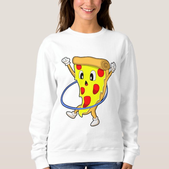 Pizza at Fitness däck.PNG T Shirt (Framsida)