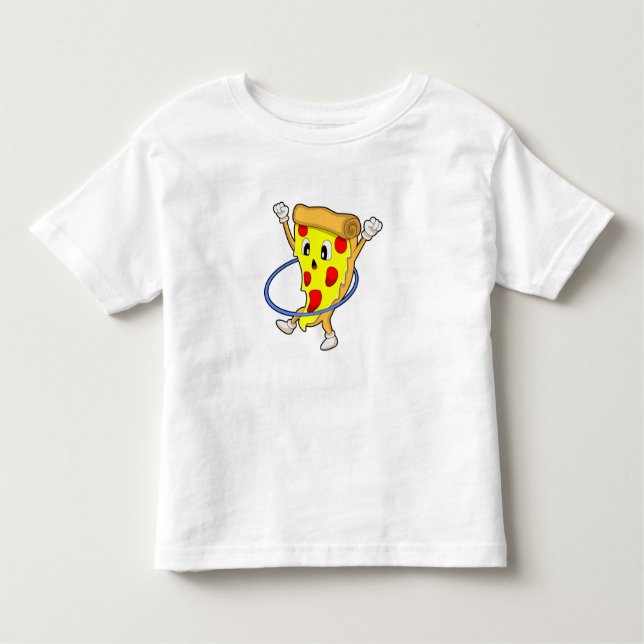 Pizza at Fitness däck.PNG T Shirt (Framsida)