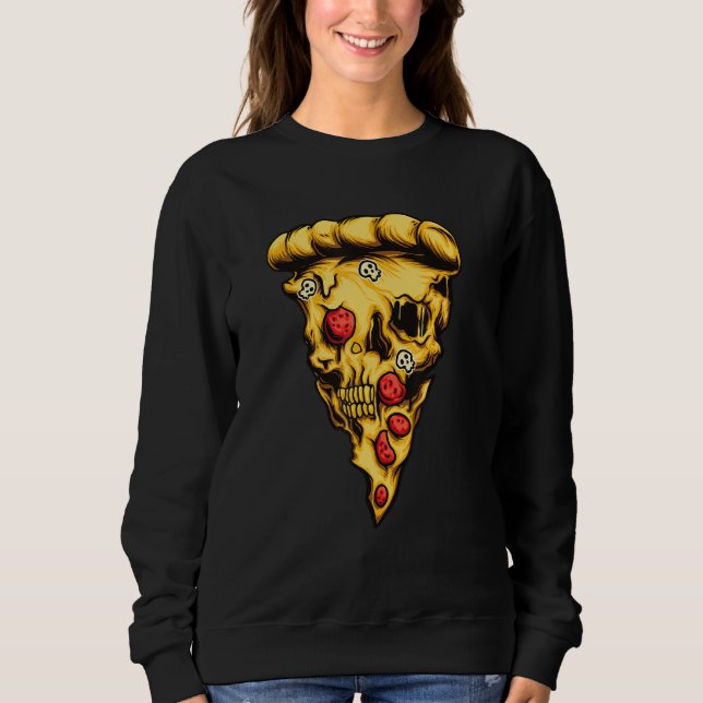 Pizza Äta Jag älskar dig Pizza T Shirt (Framsida)