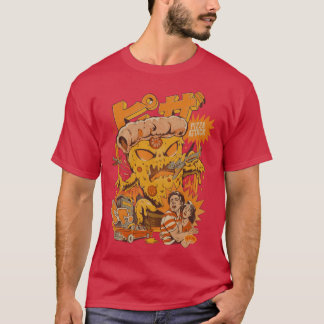 Pizza Attack familj T Shirt