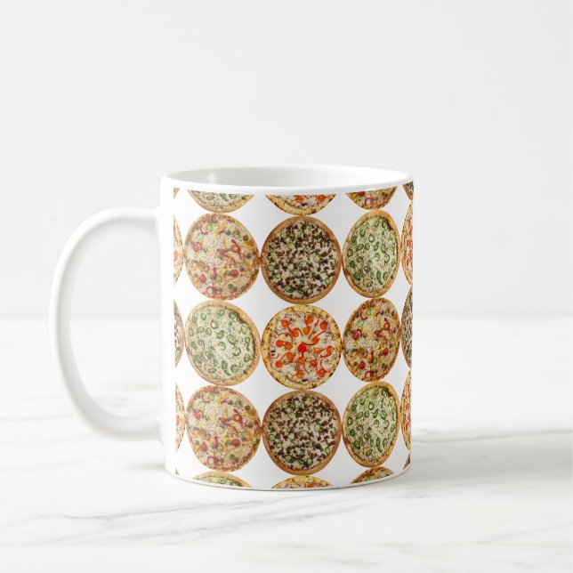 Pizza-avljus Kaffemugg (Vänster)