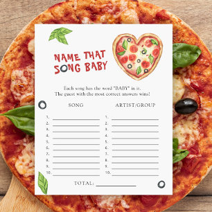 Pizza babydusch - Namn den Baby Sång