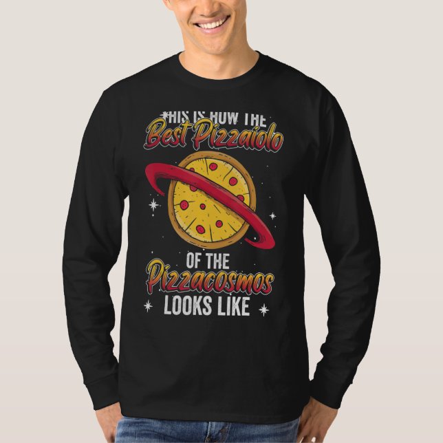 Pizza Baker och Pizza Maker T Shirt (Framsida)
