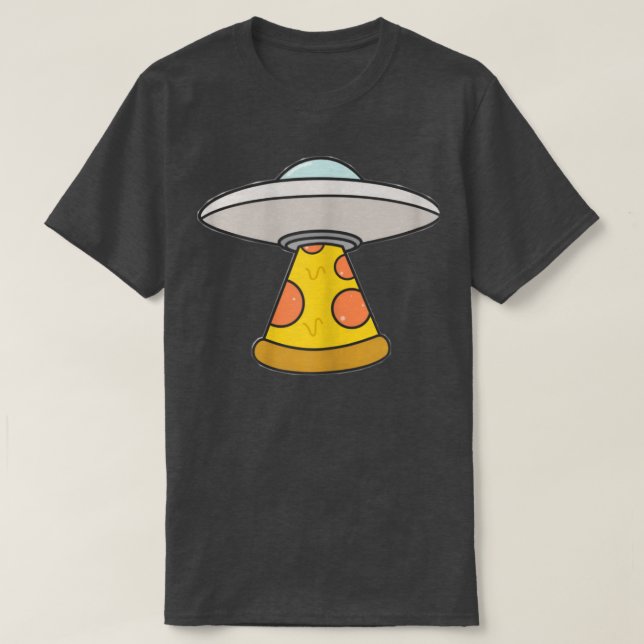 Pizza Beam Ufo 1442997 T Shirt (Design framsida)