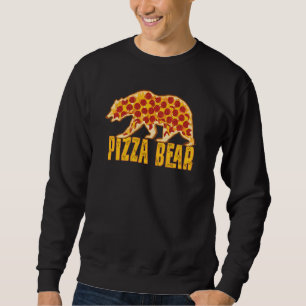 Pizza Bear Lång Ärmad Tröja