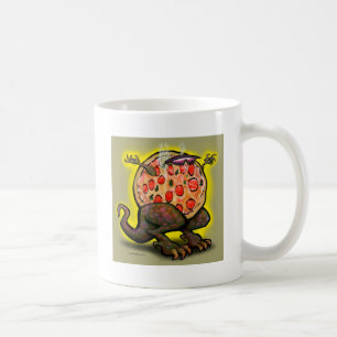 Pizza Beast Kaffemugg