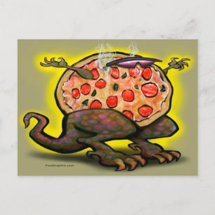 Pizza Beast Vykort