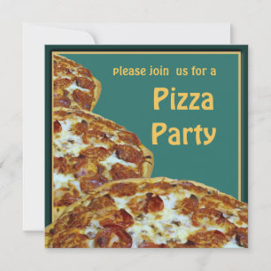 Pizza & Beer Party-inbjudan Inbjudningar