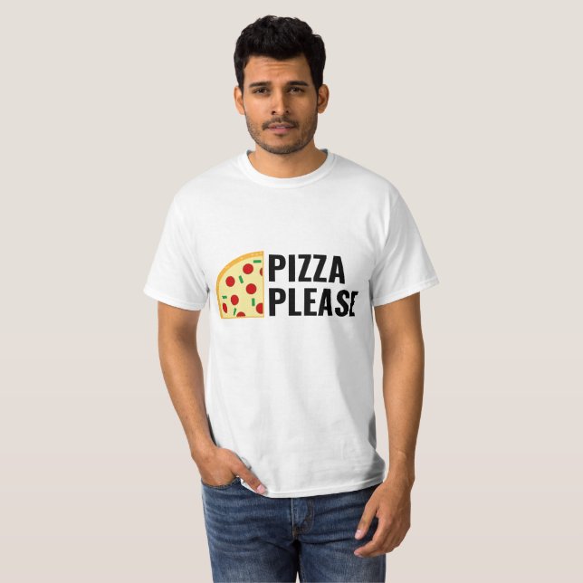 Pizza behar T-tröja Tröja (Hel framsida)