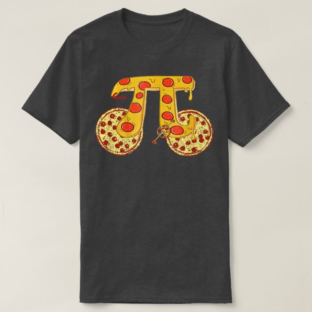 Pizza Bike Pi Day 3 14473001 T Shirt (Design framsida)
