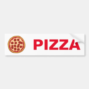 Pizza Bildekal