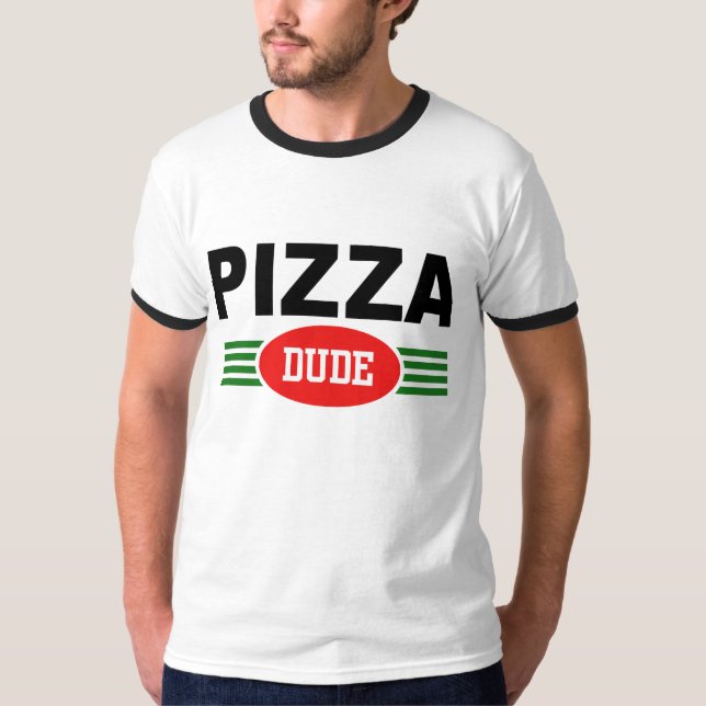 Pizza Boy Tee Shirt (Framsida)