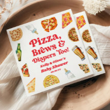 Pizza Brews and Diables to Pizza Beer Baby Shower