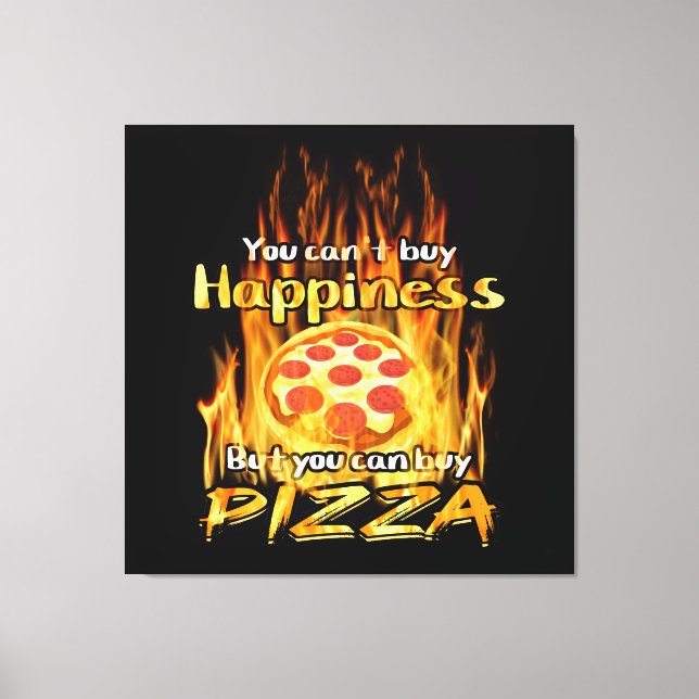 pizza canvastryck (Framsida)