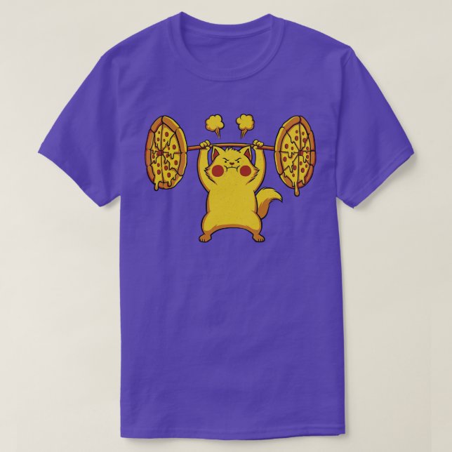 Pizza Cat Gym av Tobe Fonseca T Shirt (Design framsida)
