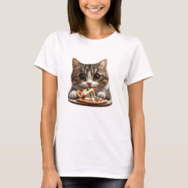 Pizza Cat Shirt, Food Cat Shirt T