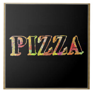 Pizza Ceramic Tile Kakelplatta