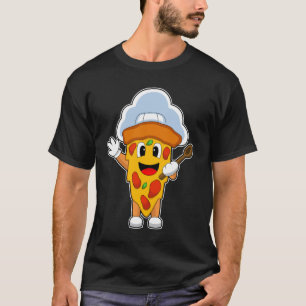 Pizza Chef Cooking spoon T Shirt