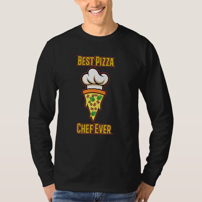 Pizza Chef Hobby Pizza Maker Funny som säger T Shirt (Framsida)