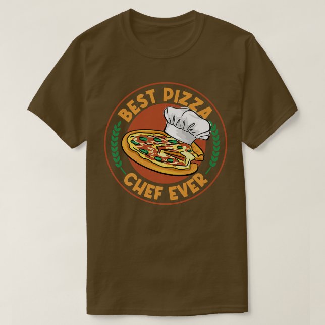 Pizza Chef Italy Food Pizza Maker Hobby Chef 148 T Shirt (Design framsida)