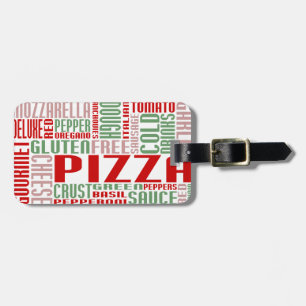 pizza chitChat Bagagebricka