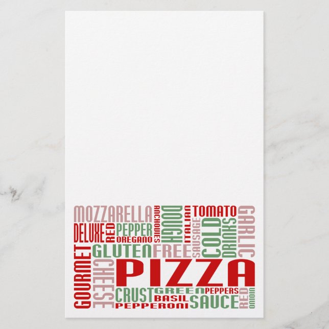 pizza chitChat Brevpapper (Framsida)