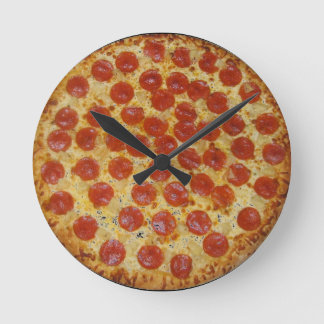 Pizza Clock Rund Klocka