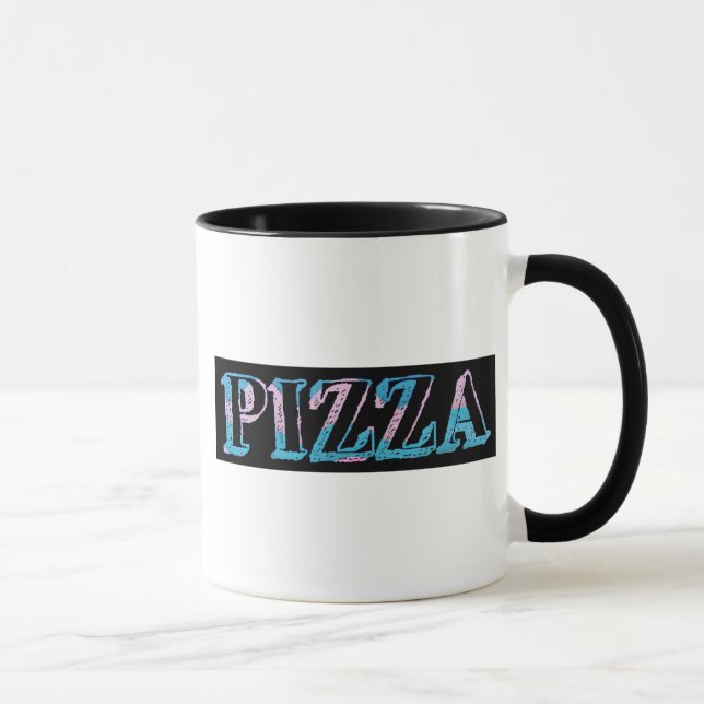 Pizza Coffee Mugg (Höger)