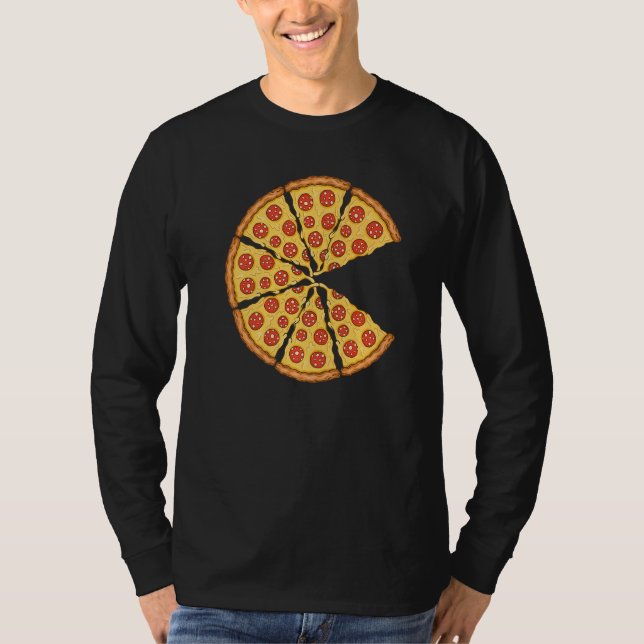 Pizza Costume Cute Pizza Slice Couple Matching Piz T Shirt (Framsida)