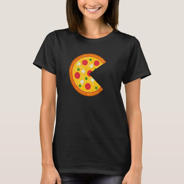Pizza Costume Pizza Slice par Matching T Shirt (Framsida)