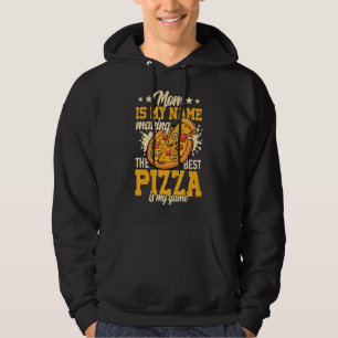 Pizza costume vuxen pizza maker mamma hoodie