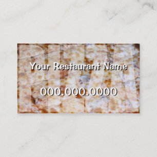 Pizza Coupon och Affärskort Rabattkort