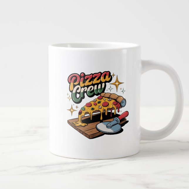 Pizza Crew Jumbo Mugg (Höger)