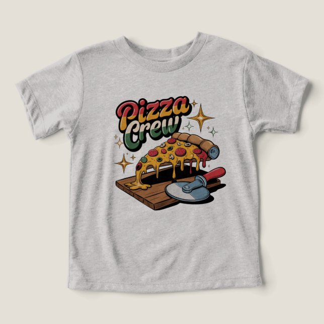 Pizza Crew T Shirt (Design Framsida)