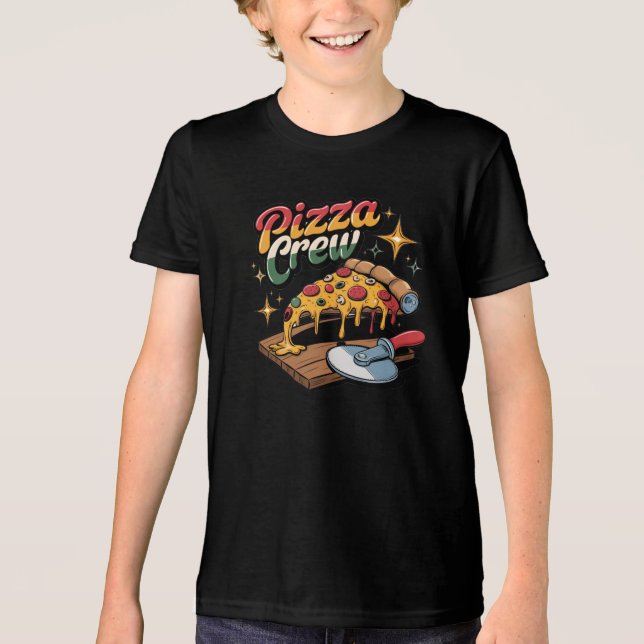 Pizza Crew T Shirt (Framsida)