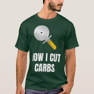 Pizza Cutter Hur man skär ut kolvar T Shirt
