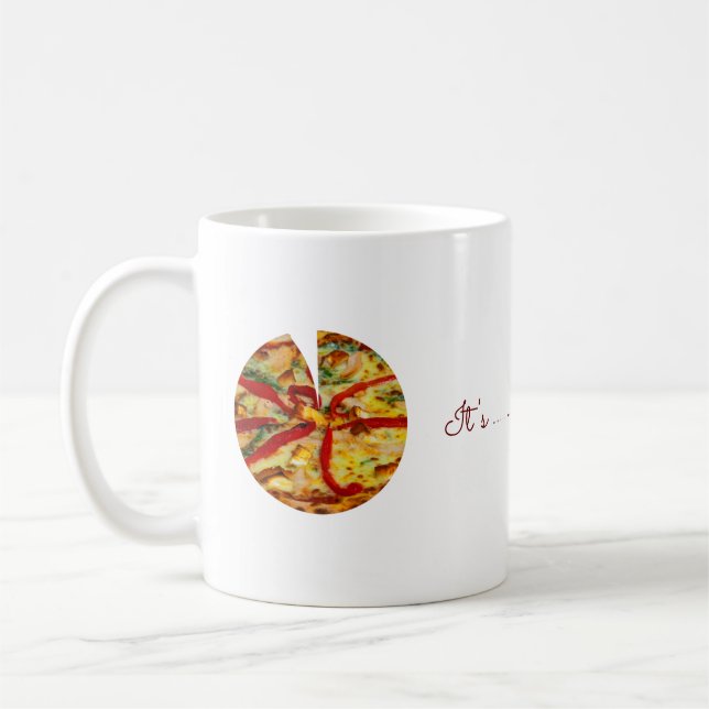 Pizza dags kaffemugg (Vänster)
