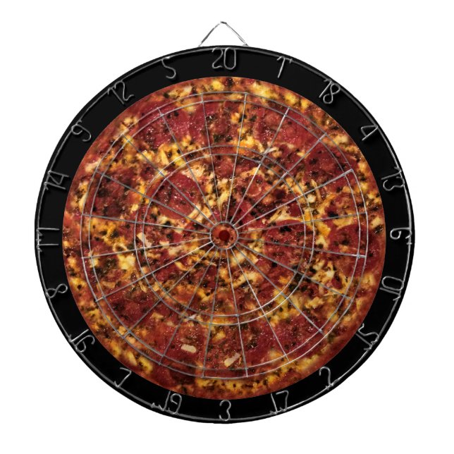 Pizza Dartboard Darttavla (Framsidan)