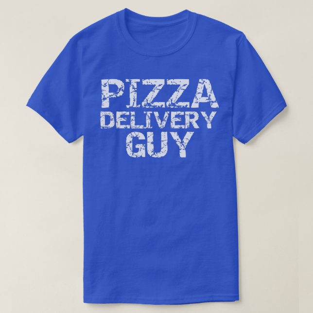 Pizza Delivery Guy för manar Costume Gift T Shirt (Design framsida)