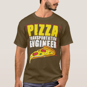 Pizza Delivery Guy Ingenjör T Shirt