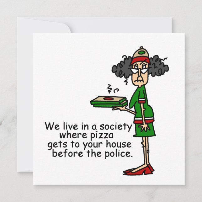 Pizza Delivery Humor (Framsida)