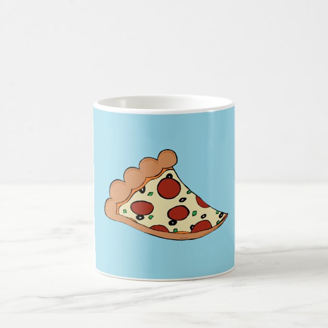 Pizza-design mugg (Center)