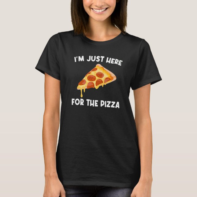 Pizza Designs For Men Women Food Pun Pie Foodie Ea T Shirt (Framsida)