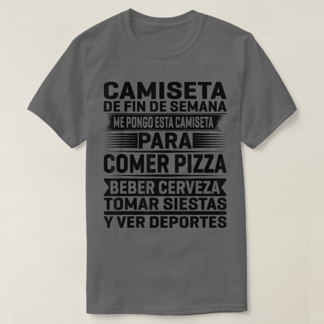 Pizza Eating Helg T Shirt (Design framsida)