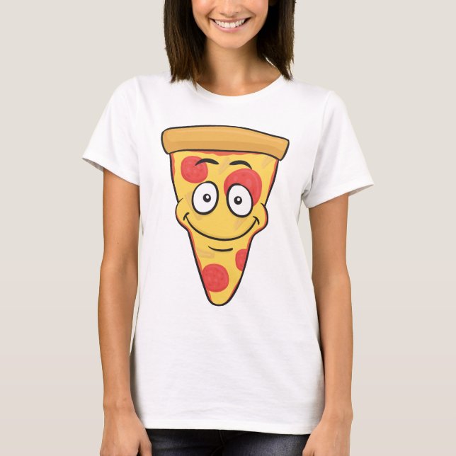 Pizza Emoji T-shirt (Framsida)