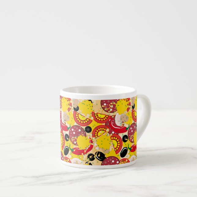Pizza Espressomugg (Framsida höger)