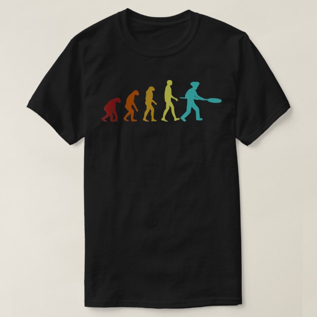 Pizza Evolution Pizzeria Chef Baker Pizzaiolo Pizz T Shirt (Design framsida)