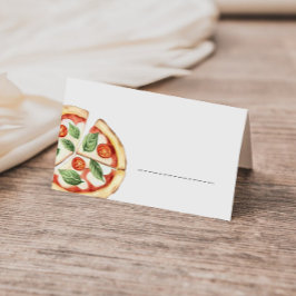 Pizza Fill in Buffet Place Card Placeringskort