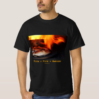 Pizza + Fire = Fantastisk T-Shirt