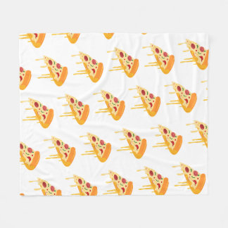 Pizza Fleece Blanket